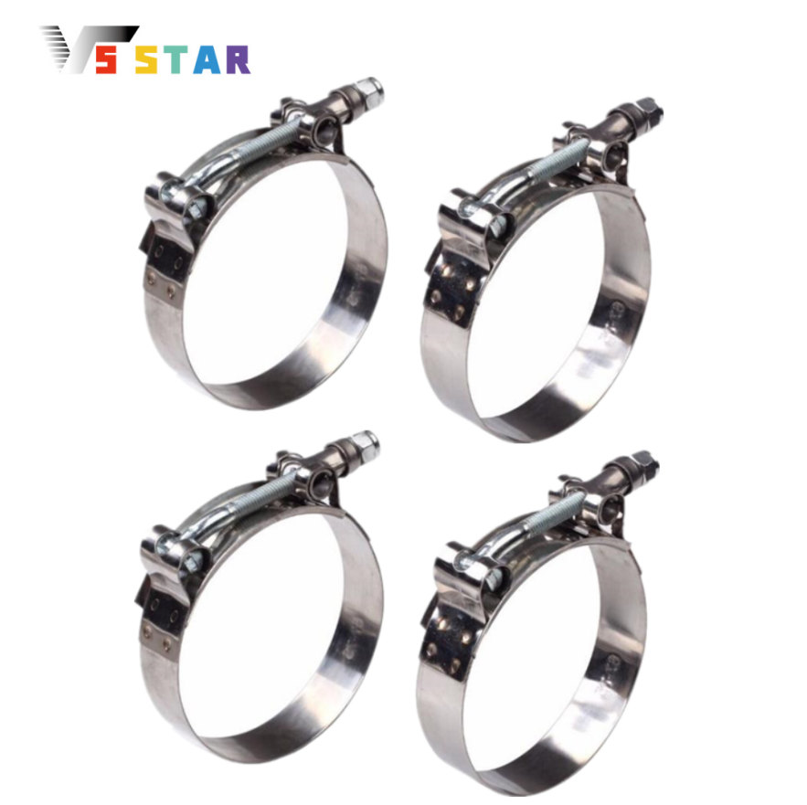 T-Bolt Hose Clamps Stainless Steel Turbo - Colliers de serrage en T de