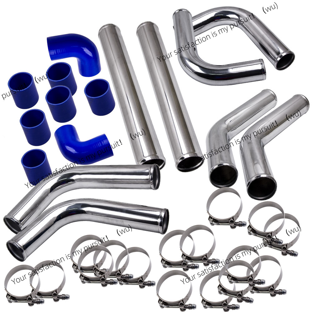 Kit de tuyauterie universelle  - Intercooler Piping Kit Aluminum 2.5 Inch avis et prix