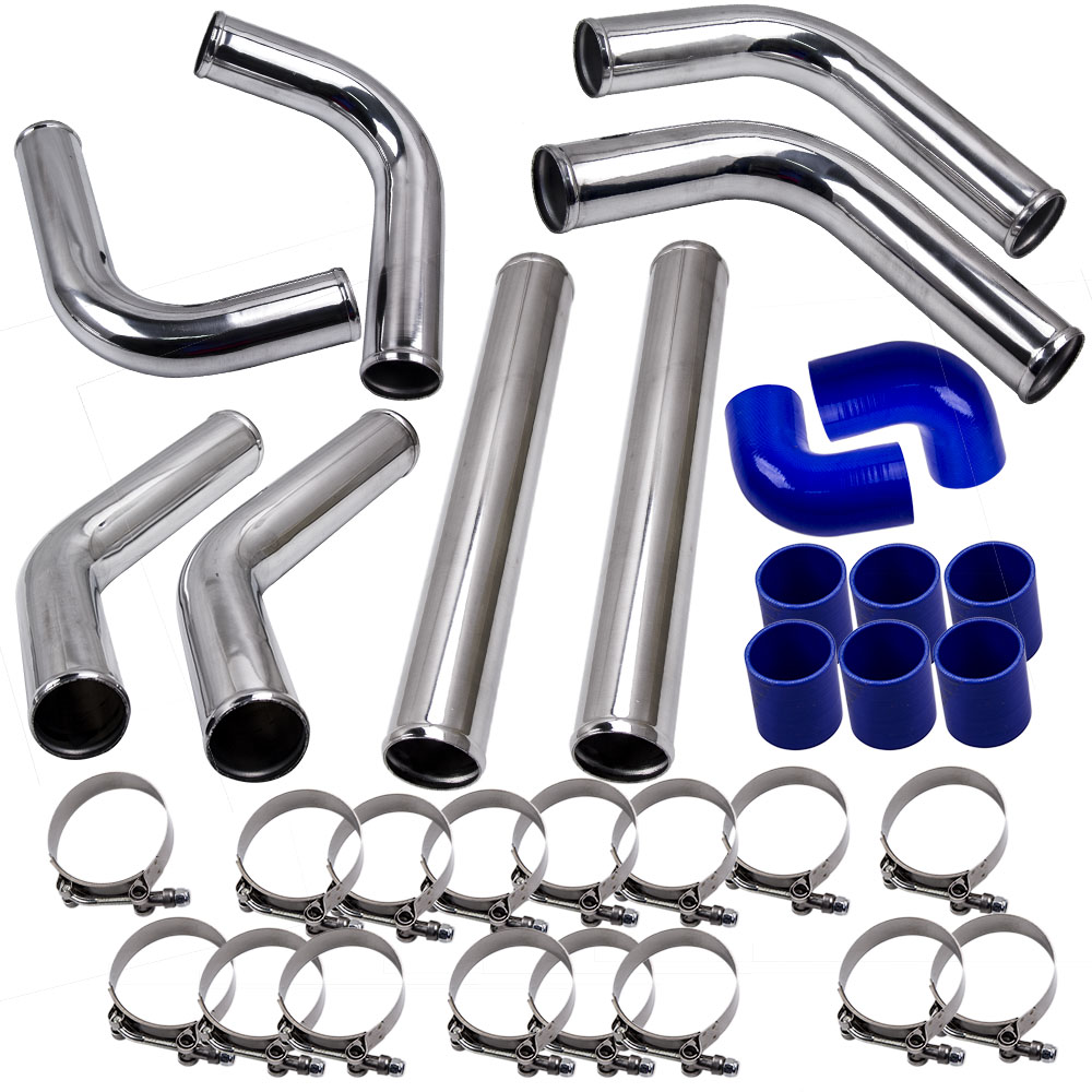 Kit de tuyauterie d'intercoole - Intercooler Piping Kit Aluminum 2.5 Inch avis et prix