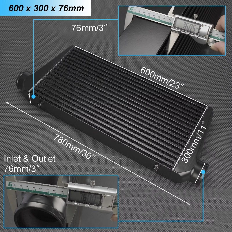 Radiateur à barres et plaques  - Front Mount Intercooler Universal Bar Plate avis et prix