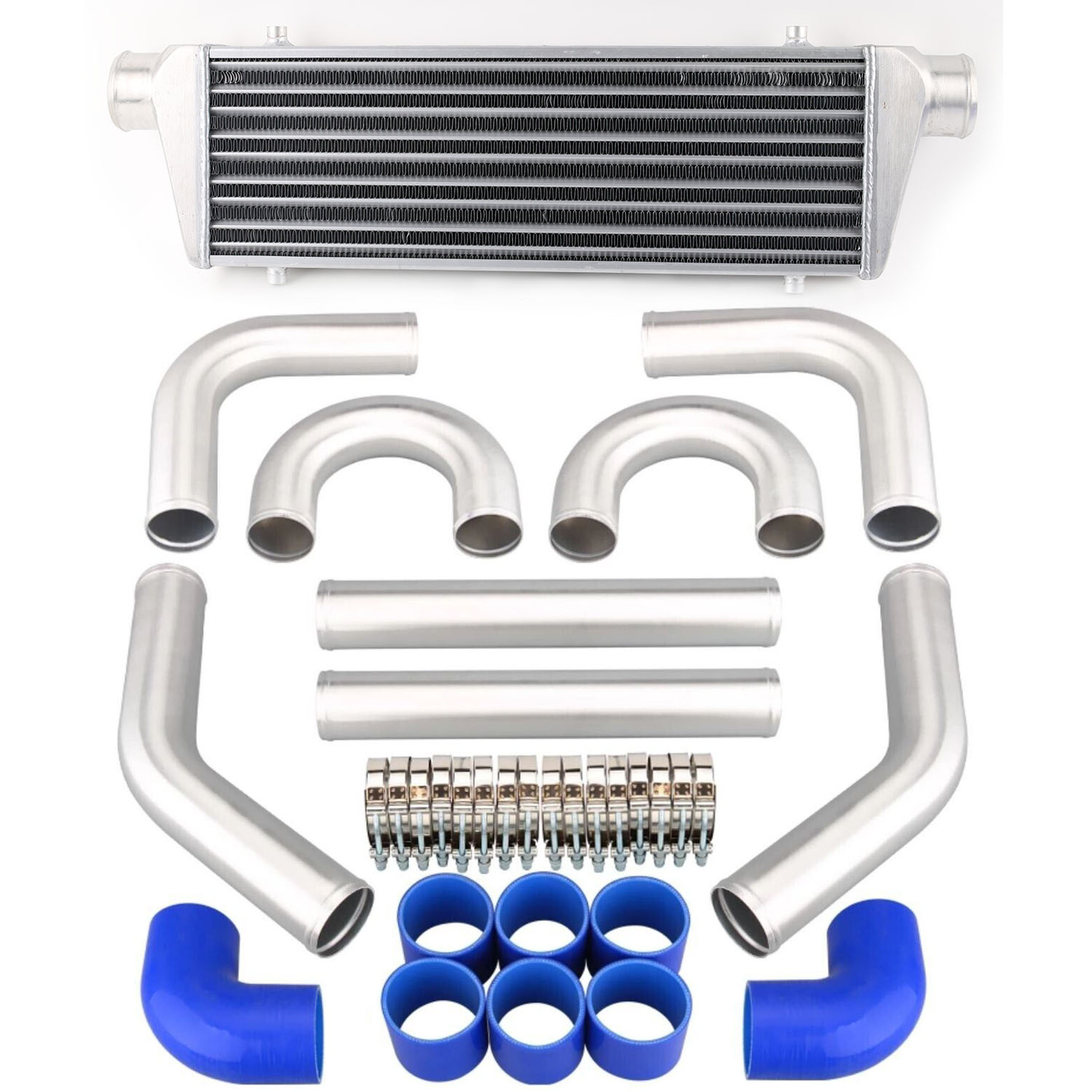 Kit d'intercooler turbo univer - Intercooler Piping Kit Aluminum 2.5 Inch avis et prix