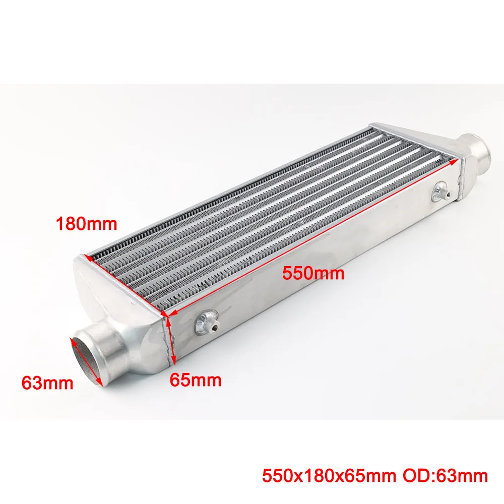 Intercooler frontal 550x180x65 - Front Mount Intercooler Universal Bar Plate avis et prix