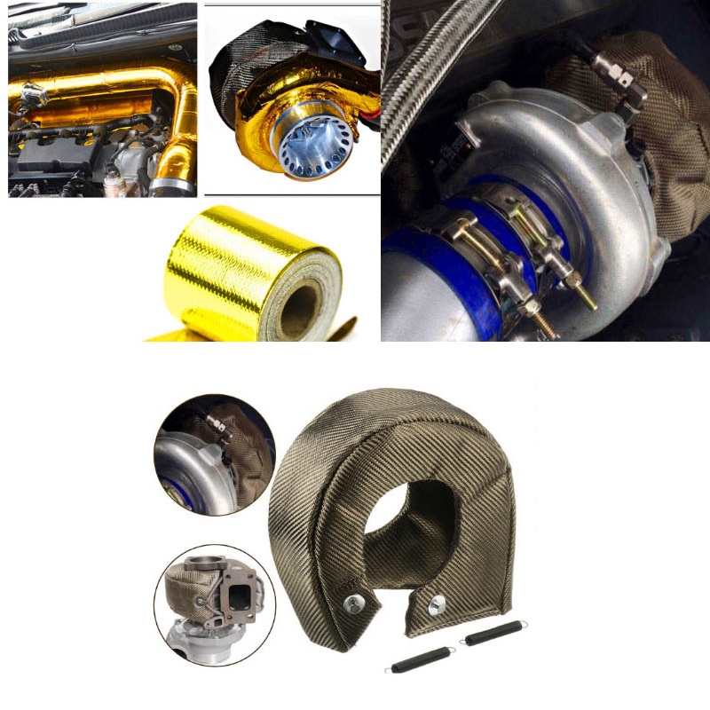 Bouclier thermique pour turbo  - Turbo Heat Shield Blanket Titanium T3 T4 avis et prix