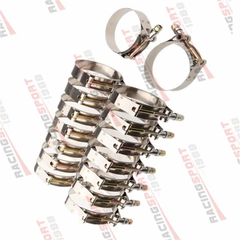 Colliers de serrage à 2,2 en T - T-Bolt Hose Clamps Stainless Steel Turbo avis et prix