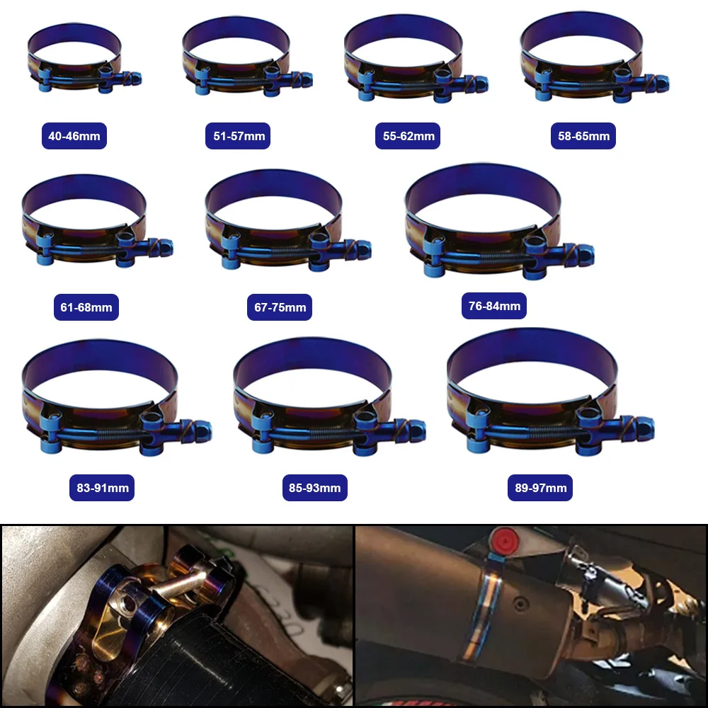 Collier de serrage universel e - T-Bolt Hose Clamps Stainless Steel Turbo avis et prix