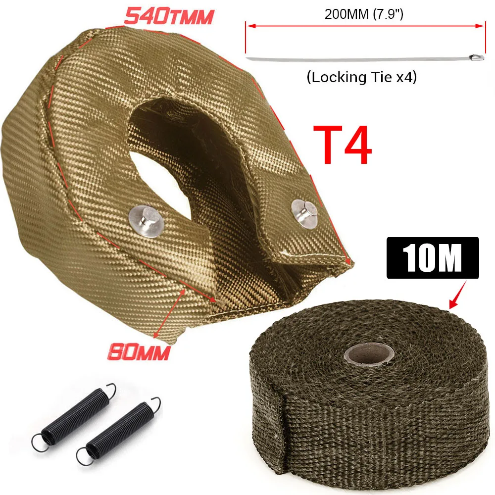 Couverture turbo en titane pou - Turbo Heat Shield Blanket Titanium T3 T4 avis et prix
